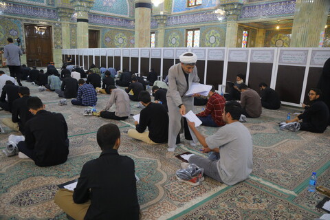 تصاویر / آزمون ورودی حوزه های علمیه برای سال تحصیلی 1404-1405