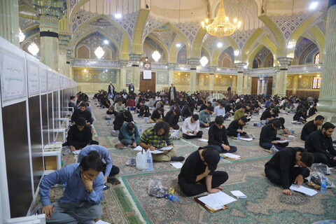 تصاویر / آزمون ورودی حوزه های علمیه برای سال تحصیلی 1404-1405
