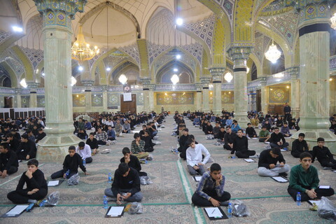 تصاویر / آزمون ورودی حوزه های علمیه برای سال تحصیلی 1404-1405