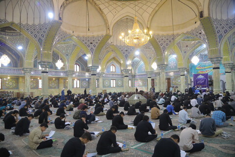 تصاویر / آزمون ورودی حوزه های علمیه برای سال تحصیلی 1404-1405