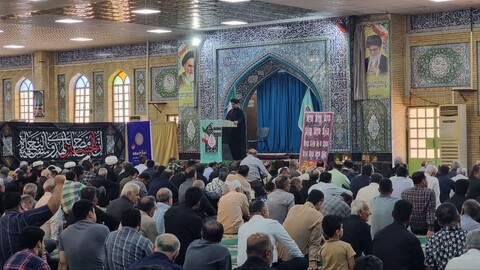 نماز جمعه گناوه به روایت تصویر