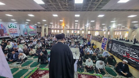 نماز جمعه گناوه به روایت تصویر