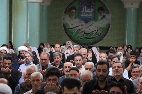 تصاویر/ اقامه نماز جمعه تکاب