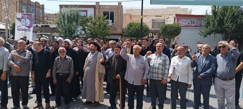 تصاویر/ تجمع ضد صهیونیستی مردم شوط