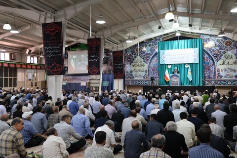 تصاویر/ اقامه نمازجمعه در مرند