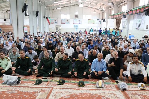 تصاویر/ اقامه نمازجمعه در مرند