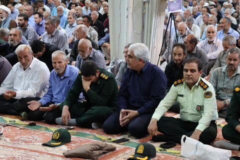 تصاویر/ اقامه نمازجمعه در مرند