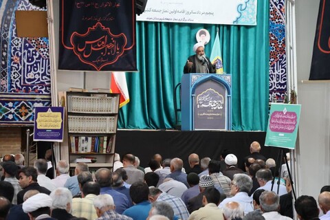 تصاویر/ اقامه نمازجمعه در مرند