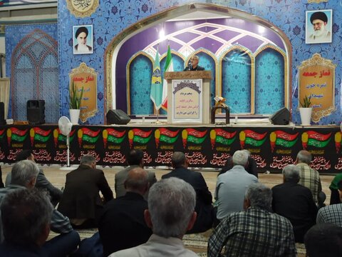 تصاویر/ نمازعبادی سیاسی جمعه کاشان