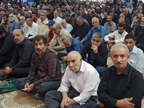 تصاویر/ نمازعبادی سیاسی جمعه کاشان