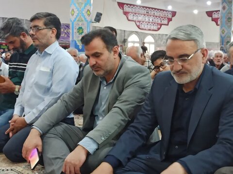 تصاویر/ نمازعبادی سیاسی جمعه کاشان