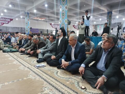 تصاویر/ نمازعبادی سیاسی جمعه کاشان