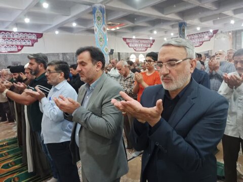 تصاویر/ نمازعبادی سیاسی جمعه کاشان