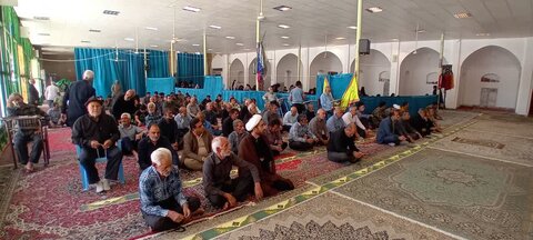 تصاویر/ نماز جمعه و راهپیمایی در شهر یزدان‌آباد