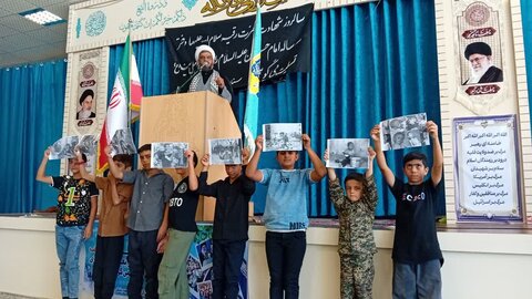 تصاویر/ نماز جمعه و راهپیمایی در شهر یزدان‌آباد