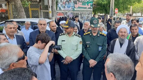 تصاویر/ راهپیمایی نمازگزاران شاهین دژ در حمایت از مردم مظلوم فلسطین و غزه