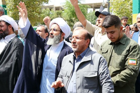 راهپیمایی جمعه‌های خشم و نصر مردم غیور  شهرستان نظرآباد