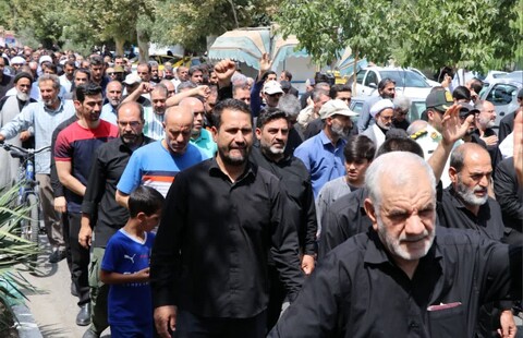 راهپیمایی جمعه‌های خشم و نصر مردم غیور  شهرستان نظرآباد