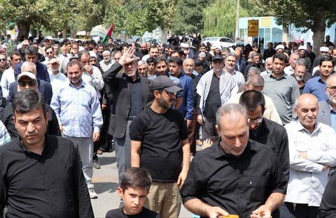 راهپیمایی جمعه‌های خشم و نصر مردم غیور  شهرستان نظرآباد