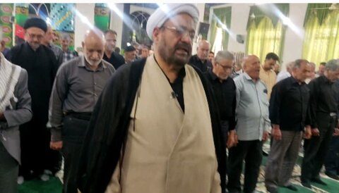 تصاویر/ نماز جمعه شهر بهرمان