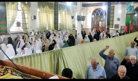 تصاویر/ نماز جمعه شهر بهرمان