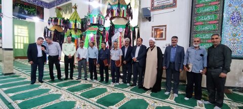 تصاویر/ نماز جمعه شهر بهرمان