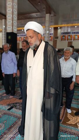 تصاویر/ اقامه نماز جمعه شهر کشاورز