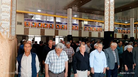 تصاویر/ اقامه نماز جمعه شهر کشاورز