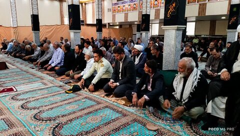 تصاویر/ اقامه نماز جمعه شهر کشاورز