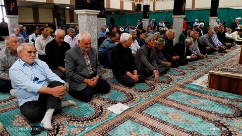 تصاویر/ اقامه نماز جمعه شهر کشاورز