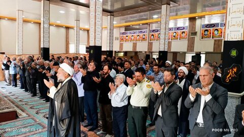 تصاویر/ اقامه نماز جمعه شهر کشاورز