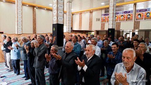 تصاویر/ اقامه نماز جمعه شهر کشاورز