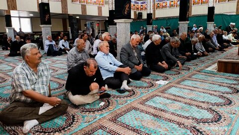 تصاویر/ اقامه نماز جمعه شهر کشاورز