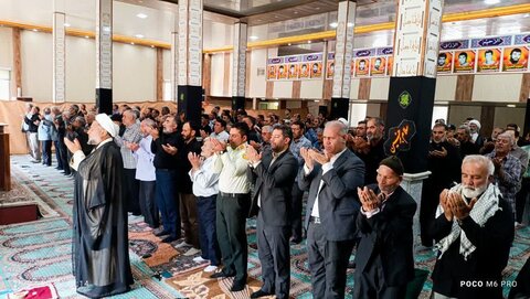 تصاویر/ اقامه نماز جمعه شهر کشاورز