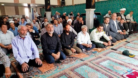 تصاویر/ اقامه نماز جمعه شهر کشاورز