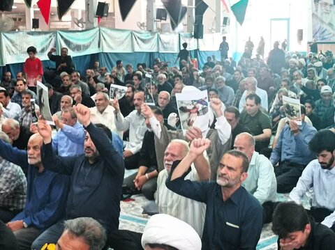 تصاویر/نماز عبادی سیاسی جمعه آران وبیدگل