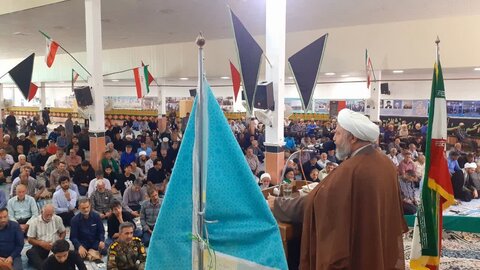 تصاویر/نماز عبادی سیاسی جمعه آران وبیدگل