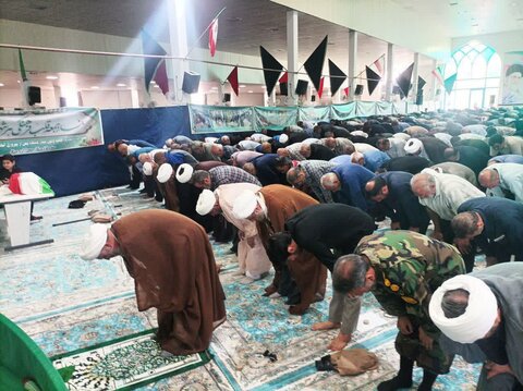 تصاویر/نماز عبادی سیاسی جمعه آران وبیدگل