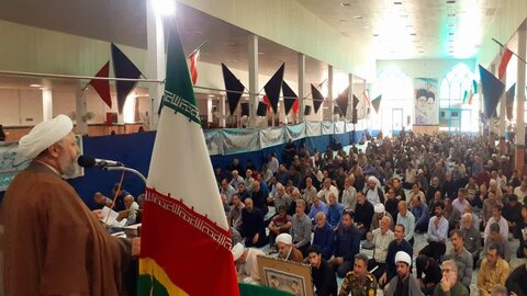 تصاویر/نماز عبادی سیاسی جمعه آران وبیدگل