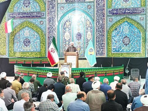 تصاویر/نماز عبادی سیاسی جمعه آران وبیدگل