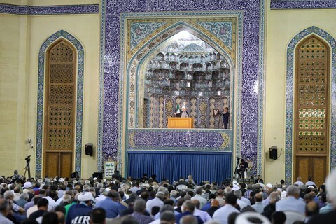 تصاویر/ اقامه نمازجمعه در تبریز