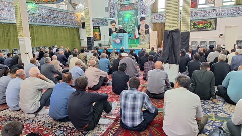 تصاویر/ اقامه نمازجمعه در ترکمنچای