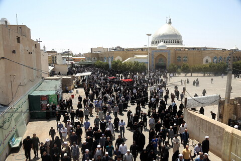 تصاویر/ راهپیمایی جمعه خشم و نصر در قم
