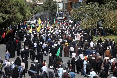 تصاویر/ راهپیمایی جمعه خشم و نصر در قم