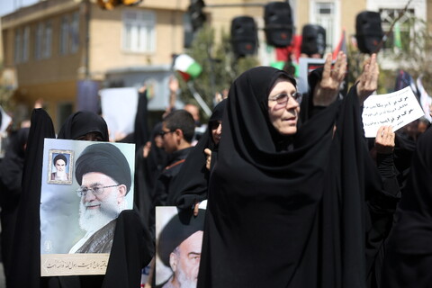 تصاویر/ راهپیمایی جمعه خشم و نصر در قم