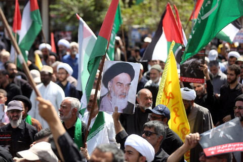 تصاویر/ راهپیمایی جمعه خشم و نصر در قم