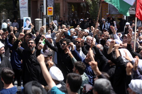 تصاویر/ راهپیمایی جمعه خشم و نصر در قم