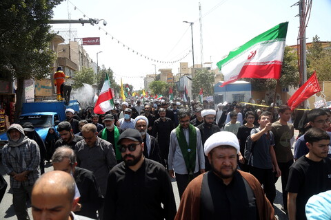 تصاویر/ راهپیمایی جمعه خشم و نصر در قم