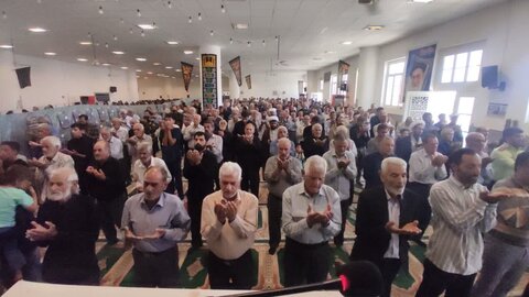 تصاویر/ نماز جمعه و راهپیمایی در کشکوئیه