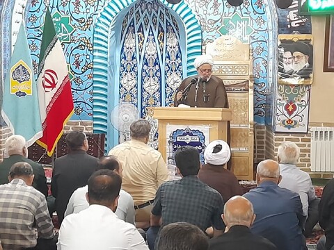 تصاویر/ اقامه نمازجمعه در شبستر